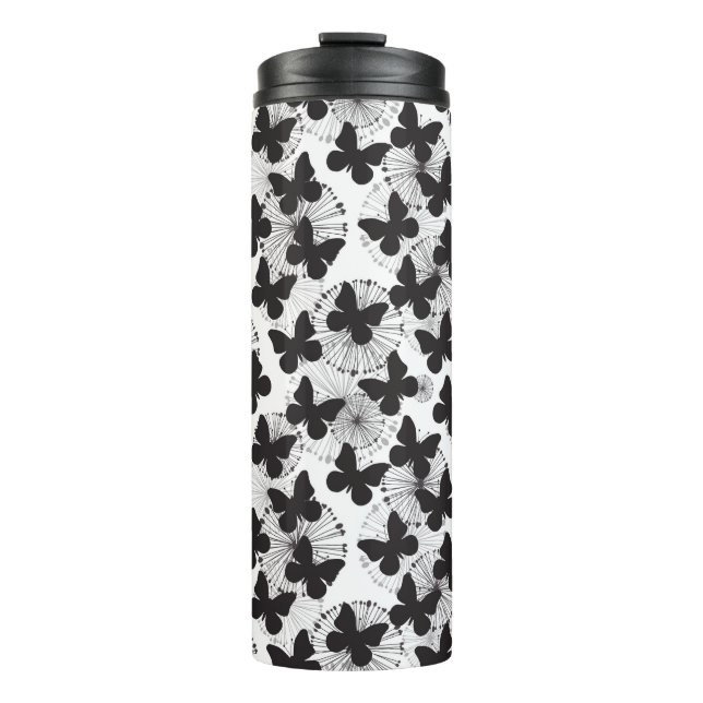 Bouteilles Isothermes motif d'un papillon (Devant)