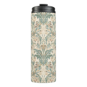 Bouteilles Isothermes Motif Élégant Vintage Nouveauté Floral Oiseaux