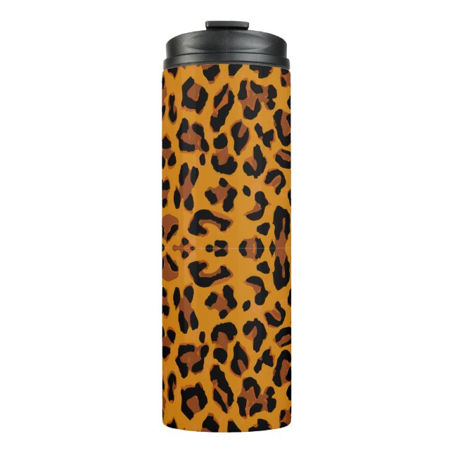 Bouteilles Isothermes Motif Empreinte de léopard (Devant)