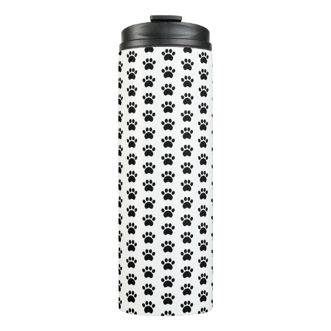 Bouteilles Isothermes Motif Empreinte de patte Tumbler (Devant)