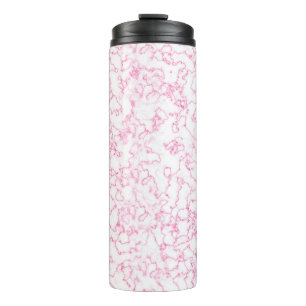 Bouteilles Isothermes Motif en marbre rose