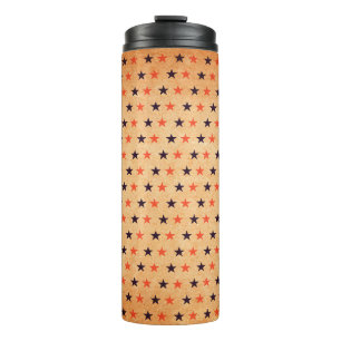 Bouteilles Isothermes Motif étoile vintage en vieux papier