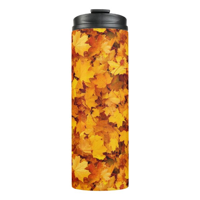 Bouteilles Isothermes Motif feuille d'érable-25877 (Devant)
