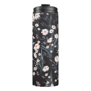 Bouteilles Isothermes Motif fleuri au printemps sans soudure avec margue
