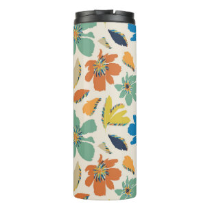 Bouteilles Isothermes Motif floral bohème dessiné à la main de manière a