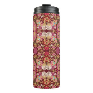 Bouteilles Isothermes Motif floral chaotique et décoratif