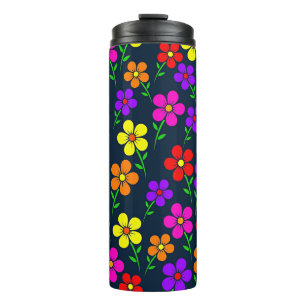 Bouteilles Isothermes Motif floral coloré