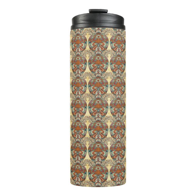 Bouteilles Isothermes Motif floral de tortue (Devant)