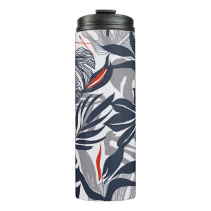 Bouteilles Isothermes Motif floral incomparable de plantes de jungle exo