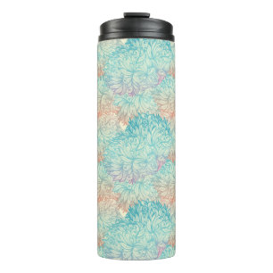 Bouteilles Isothermes Motif floral multicolore de griffonnage