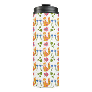 Bouteilles Isothermes Motif floral rusé assez en pastel