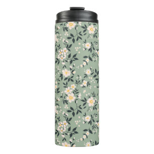 Bouteilles Isothermes Motif floral vintage et tendance. Sans fin