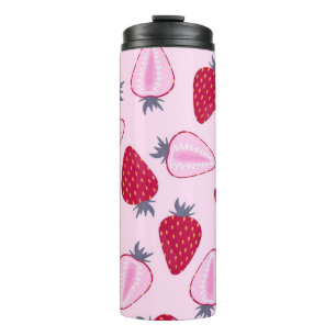 Bouteilles Isothermes Motif fraise