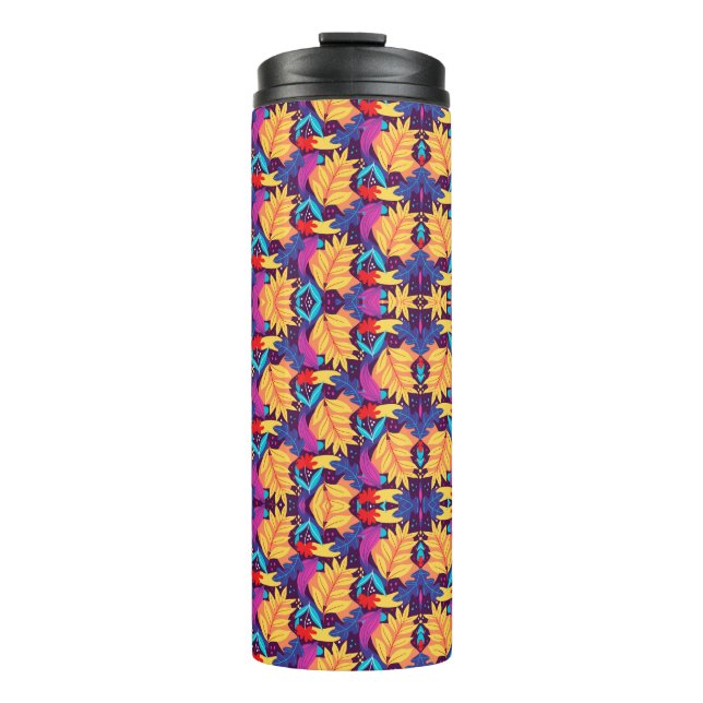 Bouteilles Isothermes Motif génétique coloré (Devant)