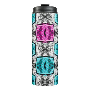 Bouteilles Isothermes Motif géométrique 60 rétro
