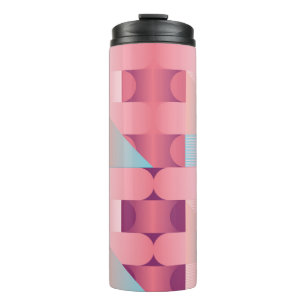Bouteilles Isothermes Motif géométrique de surface avec triangles, cercl