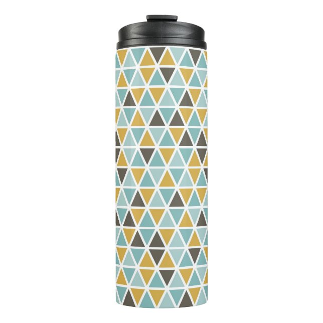 Bouteilles Isothermes Motif géométrique de triangle (Devant)