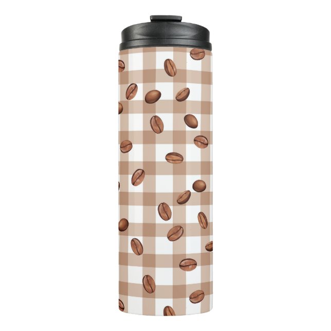Bouteilles Isothermes Motif Grain de Café (Devant)