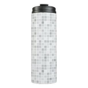 Bouteilles Isothermes Motif gris de tuiles