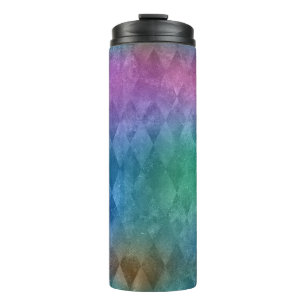 Bouteilles Isothermes Motif Harlequin Vintage Iridescent
