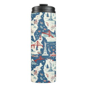 Bouteilles Isothermes Motif historique vintage-américain (2)