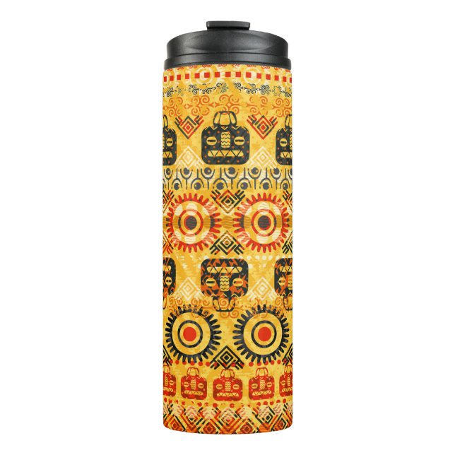 Bouteilles Isothermes Motif homogène tribal (Devant)