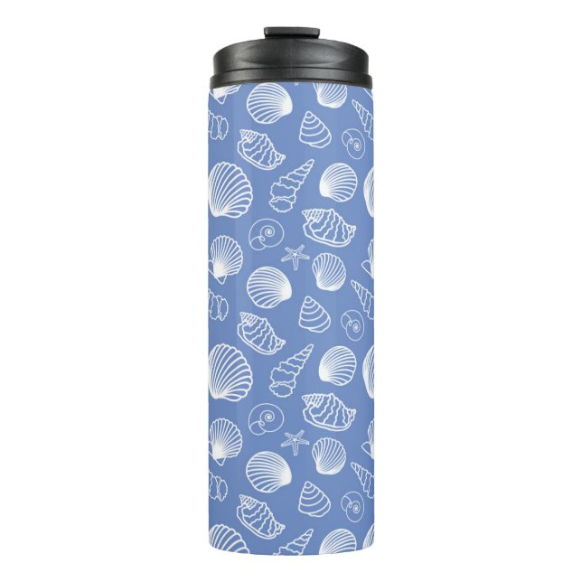 Bouteilles Isothermes Motif impertinent de coquillage (Devant)