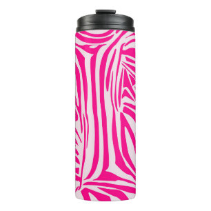 Bouteilles Isothermes Motif imprimé zèbre rose
