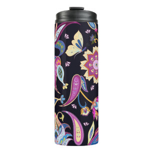 Bouteilles Isothermes Motif indien paisley