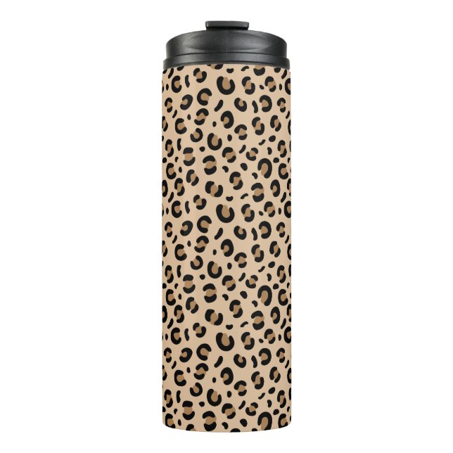 Bouteilles Isothermes motif léopard guépard funky (Devant)