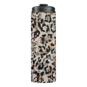 Bouteilles Isothermes Motif léopard, motif jaguar, fourrure animale