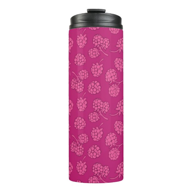 Bouteilles Isothermes Motif magenta de baie (Devant)