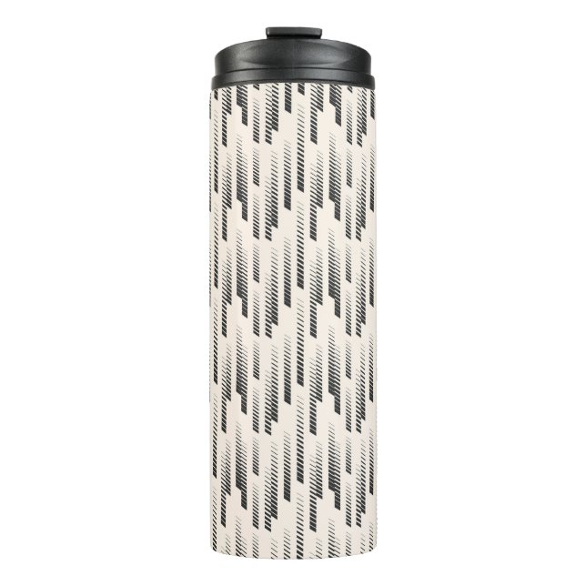 Bouteilles Isothermes Motif moderne de pluie (Devant)