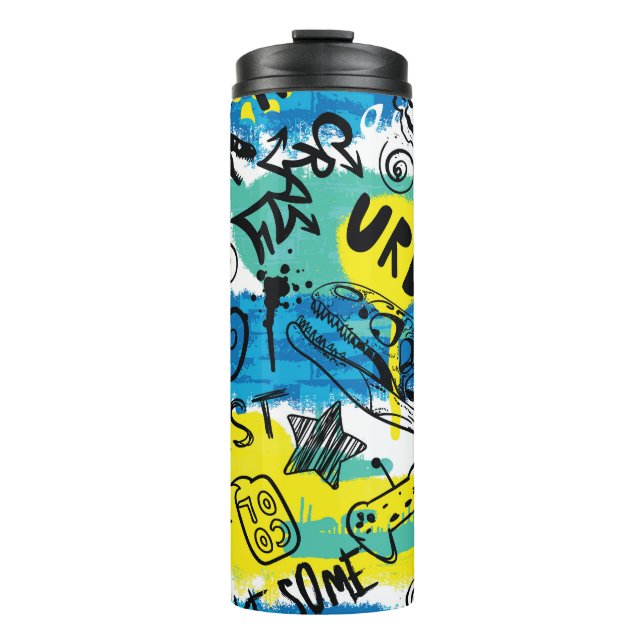 Bouteilles Isothermes Motif Monster Hand Drawn Kids (Devant)