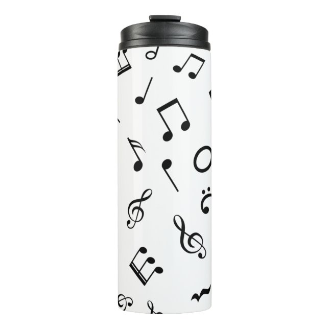 Bouteilles Isothermes Motif musical (Devant)