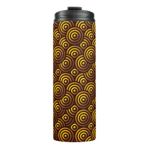 Bouteilles Isothermes Motif Or sans faille
