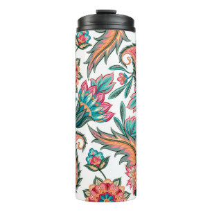 Bouteilles Isothermes Motif paisley orientale traditionnelle sans coutur