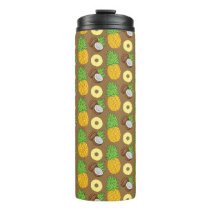 Bouteilles Isothermes motif "Pineapple Coconut Bliss"