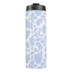Bouteilles Isothermes Motif Poster de animal des points de vache bleu