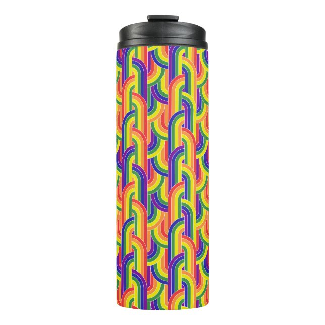 Bouteilles Isothermes Motif Rainbow moderne (Devant)