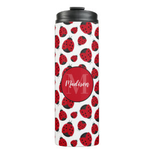 Bouteilles Isothermes Motif Red Ladybug personnalisé