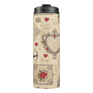 Bouteilles Isothermes Motif romantique de vintage Cupid (8)