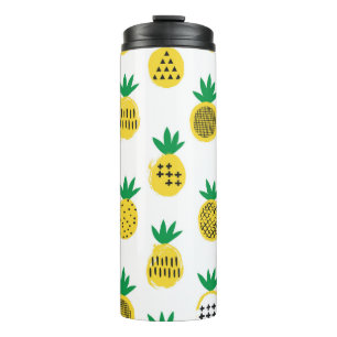 Bouteilles Isothermes Motif sans ananas. Design enfant. 