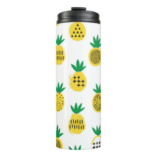 Bouteilles Isothermes Motif sans ananas. Design enfant.