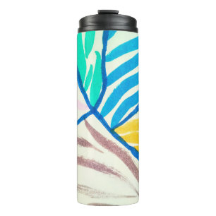 Bouteilles Isothermes Motif sans couture avec arbres. arbres d'automne c