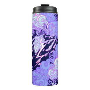 Bouteilles Isothermes Motif sans couture. Clo décorative de style rétro