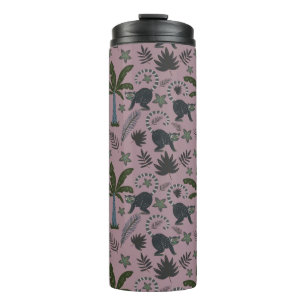 Bouteilles Isothermes Motif sans couture Les animaux tropicaux sauts de
