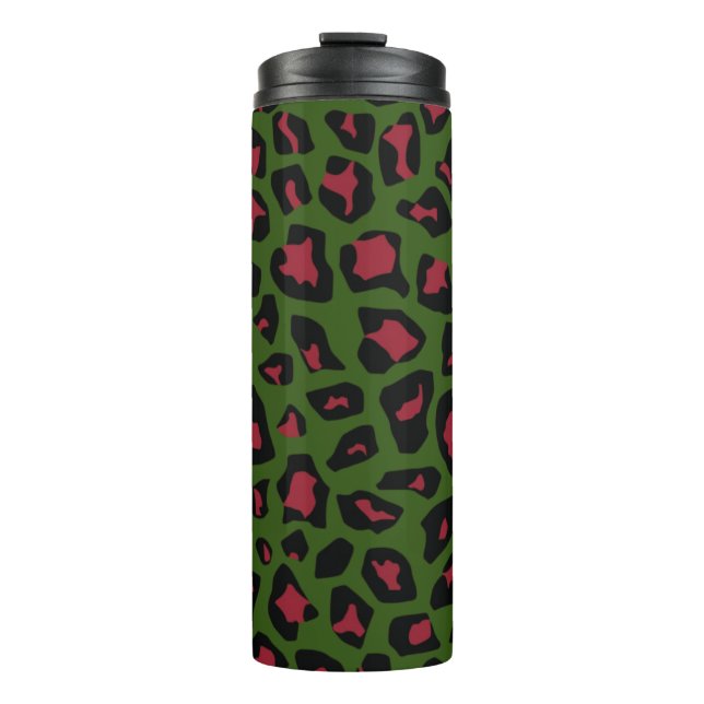 Bouteilles Isothermes Motif sans voile Leopard (Devant)