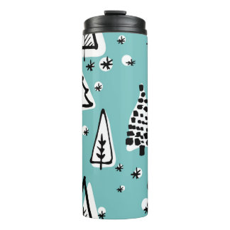 Bouteilles Isothermes Motif scandinave sans couture de Noël ha