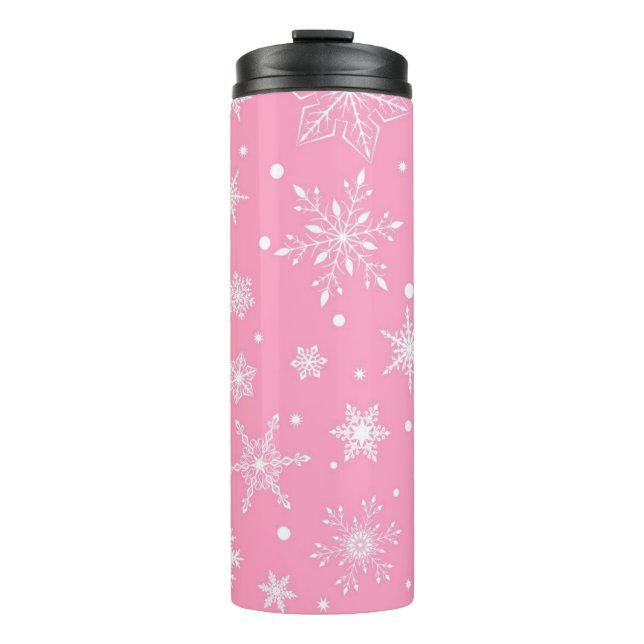 Bouteilles Isothermes Motif Snowflake (Devant)